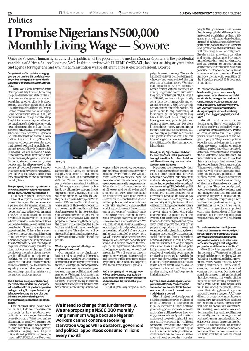 sowore's tweet photo. https://t.co/9Y7PVKR55n