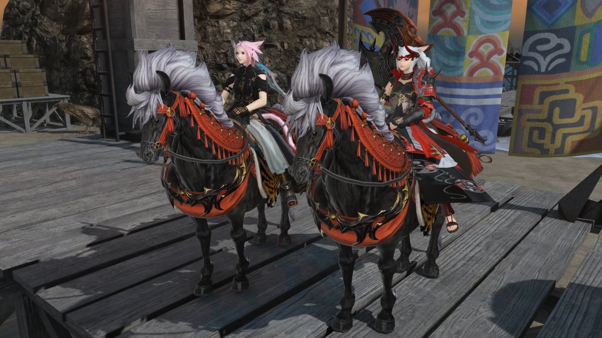 lpha_chan's tweet photo. 本日のミハシラ部！！
ダブルスでも優勝しました✨✨

#FF14 #アメノミハシラ https://t.co/Iy3AklpA5l