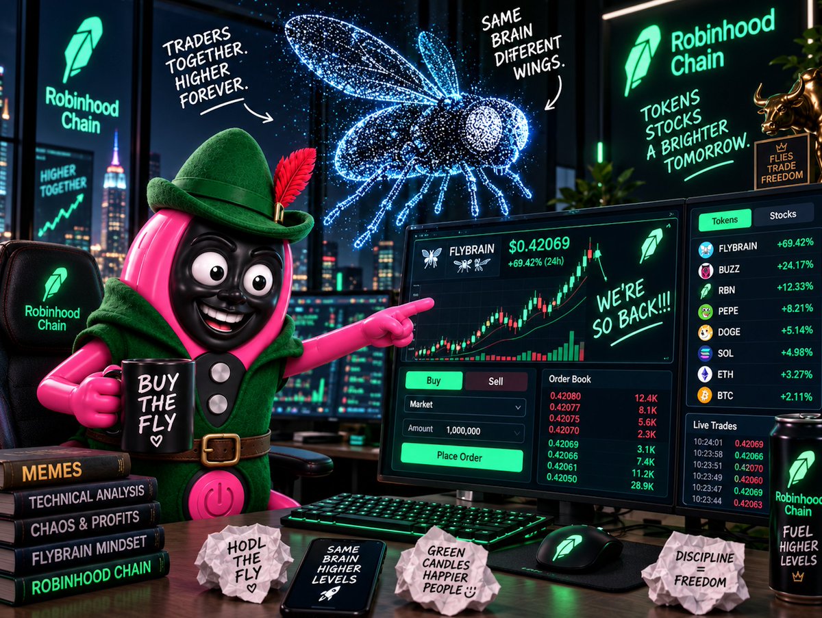 buzztenev's tweet photo. Maybe we should invite a robinhood:0x4eb990547bce4a982432ca88cf5fae7eed1a2d35  to our trading floor and try trading with it?

$Buzz 0xE756dcd3b41014eCDed0196781765d23d2e147f9 https://t.co/KePUd9FYok