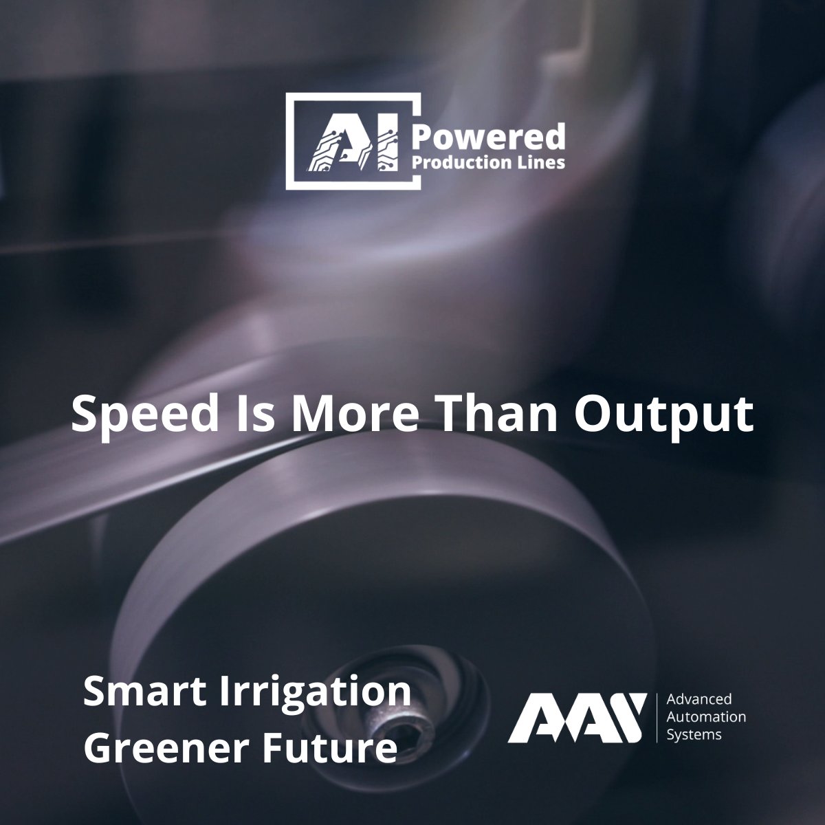 aasystemseu's tweet photo. Speed Is More Than Output
We offer high speed with consistent quality
In dripline manufacturing, speed means nothing without stability
https://t.co/RzuRA85yWy
Smart Irrigation Greener Future
#AAS #Dripline #DripIrrigation #ProductionLine #ManufacturingTechnology #Automation https://t.co/LMNZo7uLnn