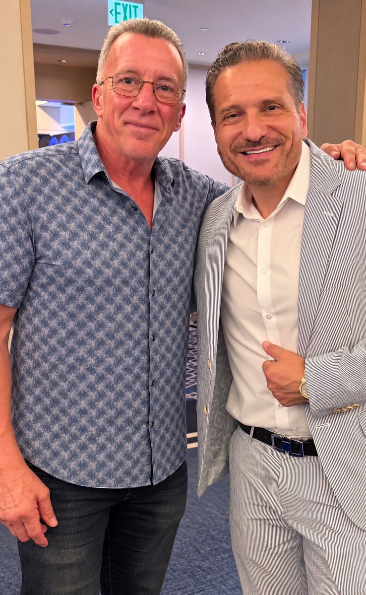 robfletcherLMG's tweet photo. Driving Forces. One Common Mission. Great connecting with @anthonylolli , founder of @biohack_yourself_news , at the FAB Life Experience. https://t.co/sS4mKQVCe9