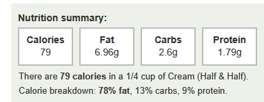 80085D's tweet photo. @jonsnowskeep @solarphy @Gabs_Gab_Gabi @shoujowife she added what looked to be 1/4th cup of half and half. thats 79 calories. one tablespoon of half and half is nothing. if she portions her ingredients like she is currently doing, she doesnt need to calorie count everytime. it is clear to me that she is portioning things https://t.co/1SvwfoHNey
