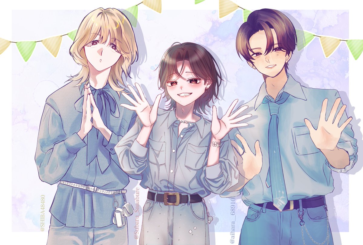 SHIBA48480's tweet photo. 初めての合作…！楽しかったです！ https://t.co/GgMcv685WQ