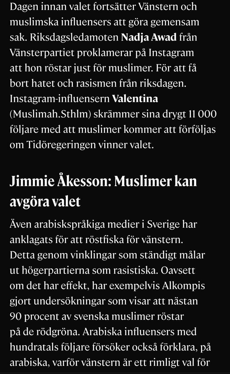 henrikleman's tweet photo. Vansinnigt intressant, och skrämmande, text av @ChristerElM .
Om hur det låter i stängda forum.
Förlåt, Kvartal, för att jag delar några skärmdumpar - men texten förtjänar verkligen att läsas av många.
https://t.co/vOdgxMgCox https://t.co/8LC7JOfQsH