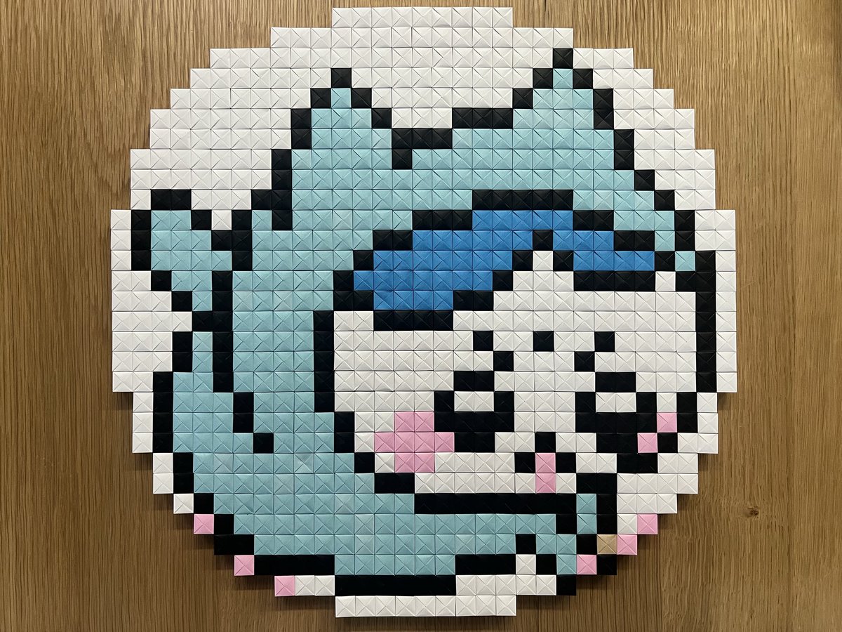 onepieeeece's tweet photo. #キューブ１つからちいかわを作る

キューブ制作数:8620/15955個
進捗率:54.0%
総制作時間:約245時間（+21時間）

20段目完了
タイトル:ハチワレ（なんとかなれーッ！！）

今年中に完成させたいが、
時間を作るしかない😤
まあなんとかなるか笑

#折り紙アート
#ちいかわ https://t.co/gyt2fWVk4U