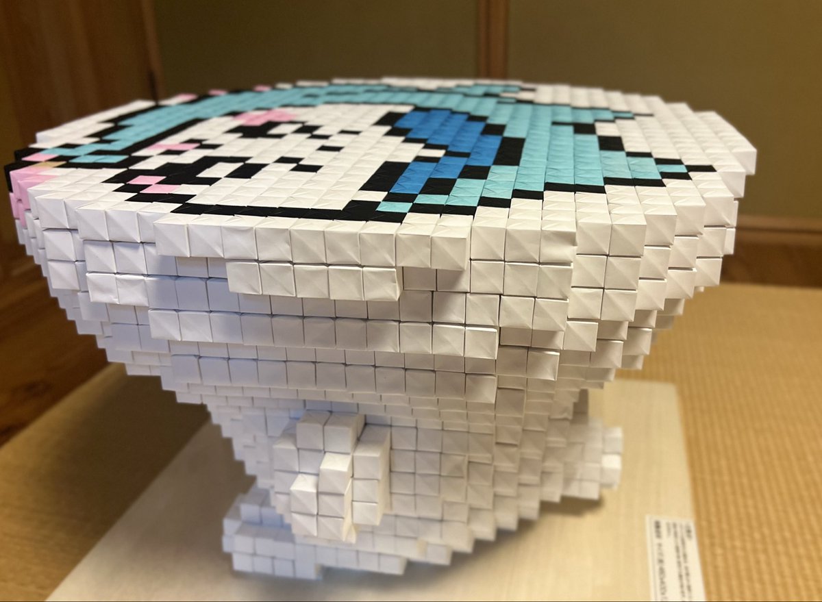 onepieeeece's tweet photo. #キューブ１つからちいかわを作る

キューブ制作数:8620/15955個
進捗率:54.0%
総制作時間:約245時間（+21時間）

20段目完了
タイトル:ハチワレ（なんとかなれーッ！！）

今年中に完成させたいが、
時間を作るしかない😤
まあなんとかなるか笑

#折り紙アート
#ちいかわ https://t.co/gyt2fWVk4U