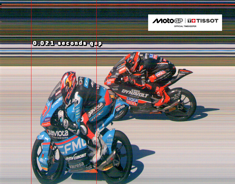 MotoGP's tweet photo. It was THIS CLOSE 🤯

#SanMarinoGP 🇸🇲 https://t.co/V6sOk24PL3