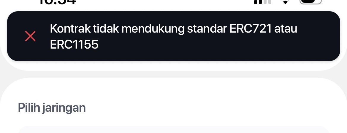 Denilada's tweet photo. @VyxCrypto629 It’s the NFT need same ITL wallet..?  Or need to make different wallet ? Coz I can’t claim the NFT.. it’s say like this https://t.co/aNNL0UGzNO