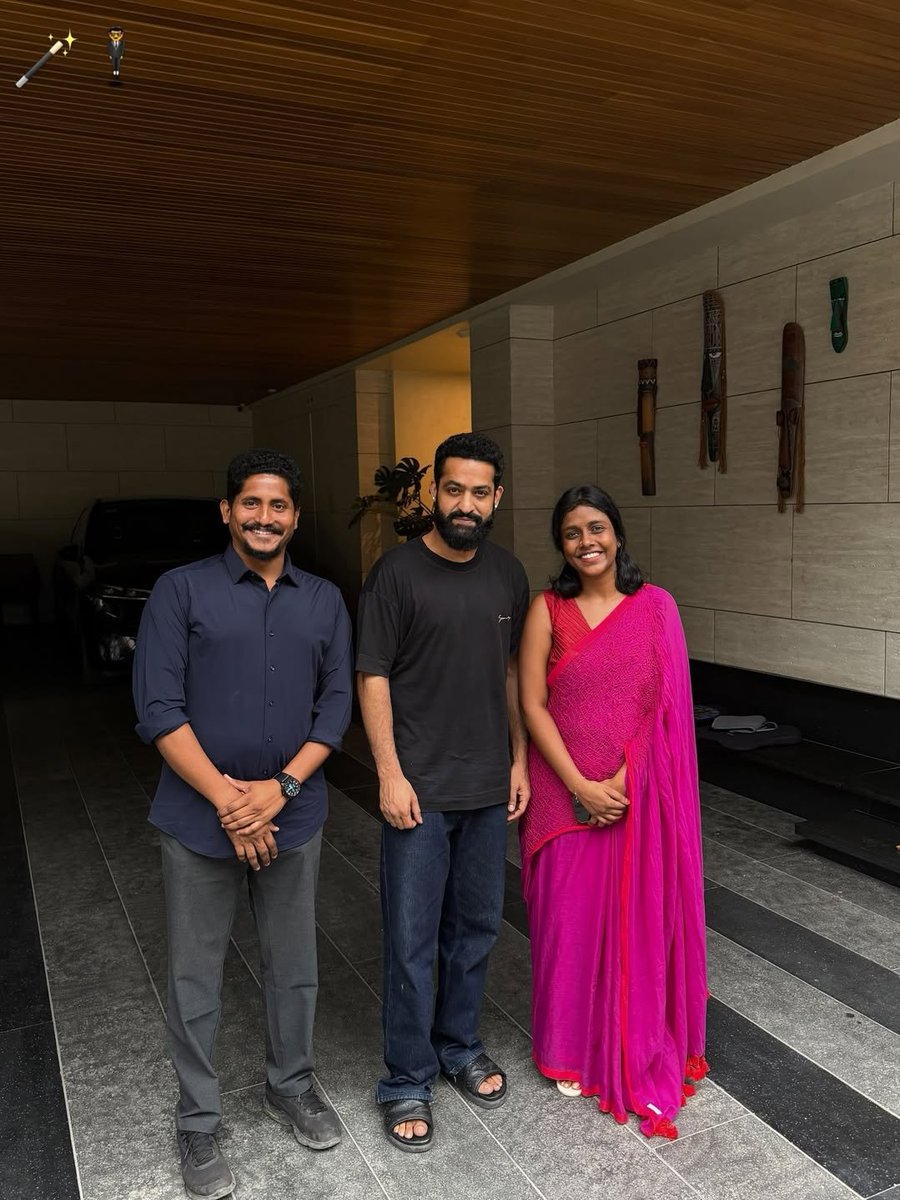 KingJrNTR's tweet photo. Akrithee conducted a clay workshop for NTR's kids and said it was a true privilege and a memory they'll cherish forever. 

She thanked Mr. &amp; Mrs. NTR for welcoming them so warmly and making the whole experience truly special. ✨❤️

Happy Vinayaka Chavithi 🐘

#Dragon @tarak9999 https://t.co/IABuLl4UhL