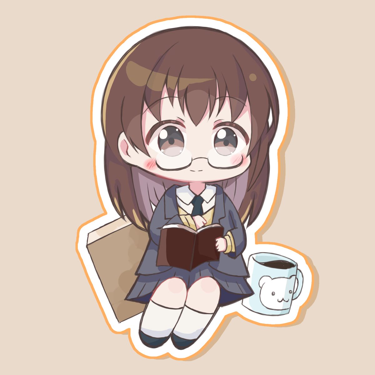 nice_pondy's tweet photo. この前描いた子のデフォルメバージョン！

#oc https://t.co/PuU5ibOzf4
