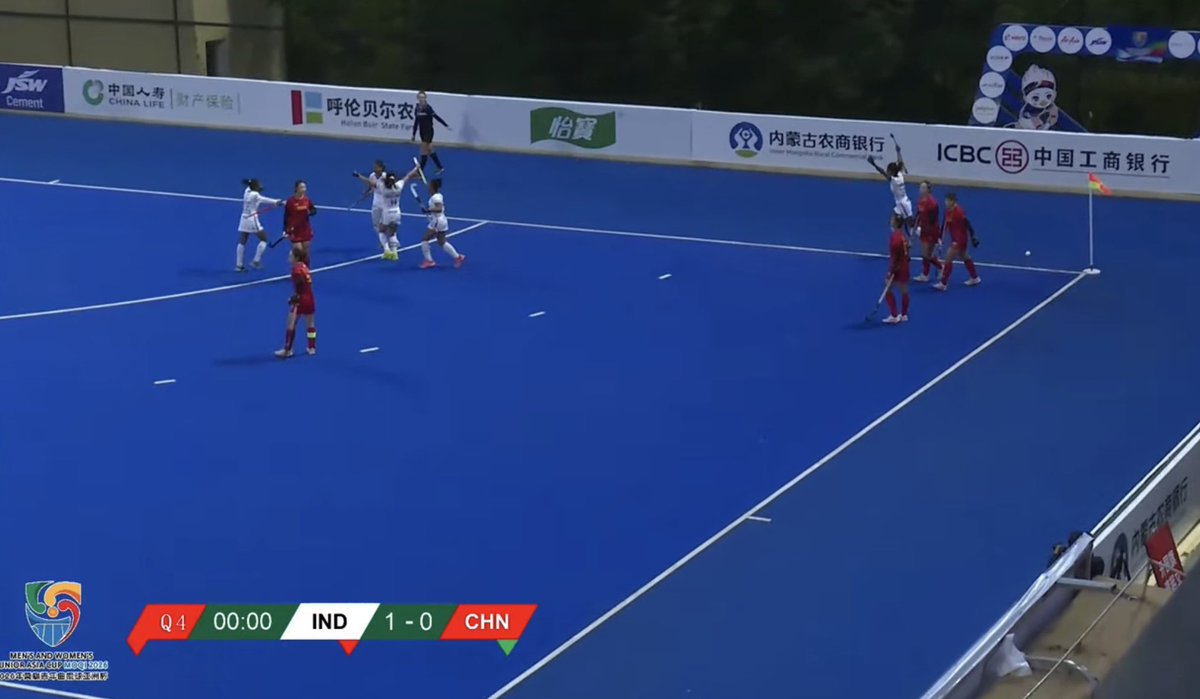 TheKhelIndia's tweet photo. INDIA ARE JUNIOR ASIAN CHAMPION! 🏆🇮🇳

- Beats China 🇨🇳 1-0 in the Women’s Hockey Asian Junior Cup Final 🔥🔥🔥 https://t.co/0W1crOqgaQ