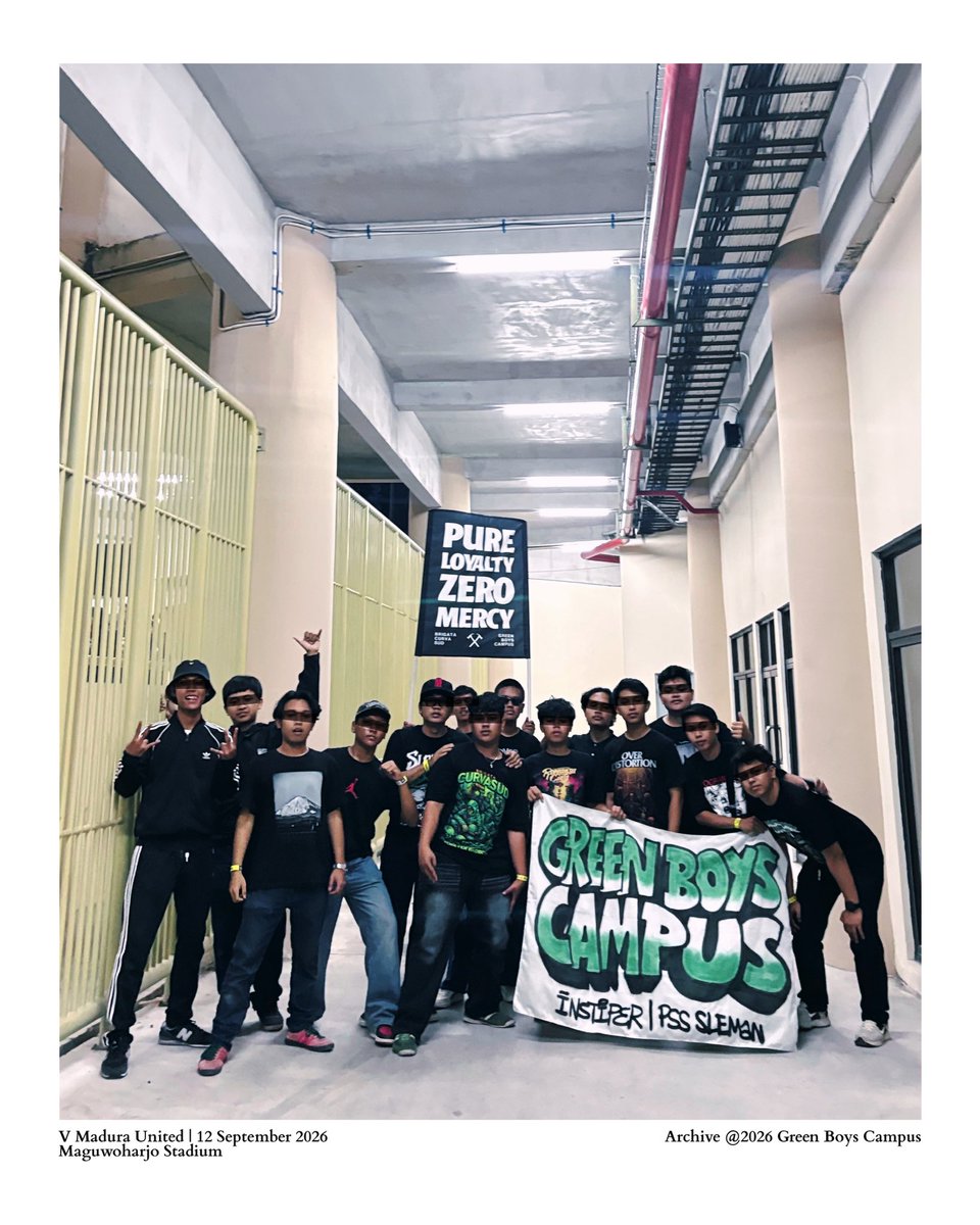 instiperboys's tweet photo. V Madura United
12/09/26
 
Pure Loyalty - Zero Mercy! 🫵🏻💚

#InstiperForPSS #GBC #BCSXPSS https://t.co/I5cifRCDRY