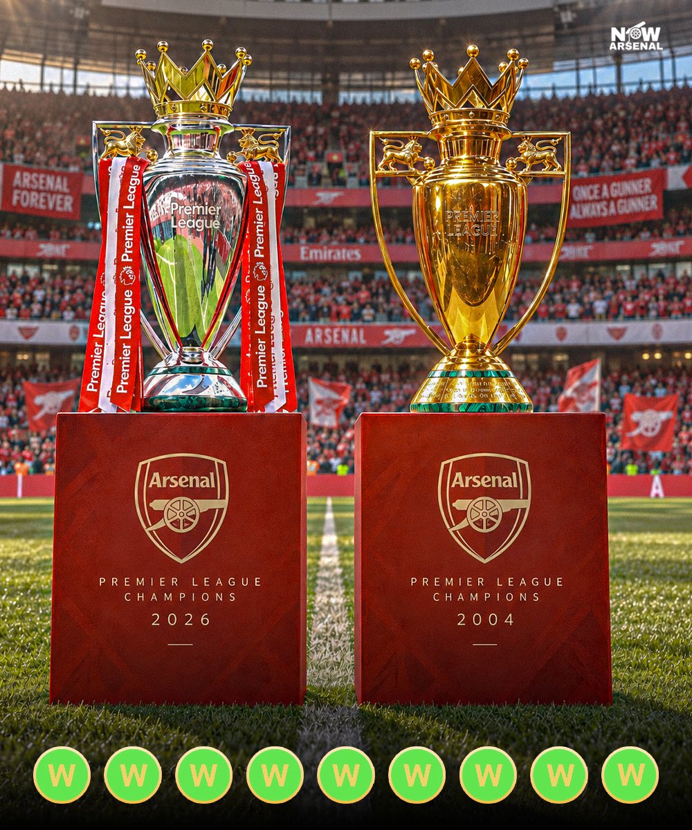 now_arsenaI's tweet photo. Arsenal are on their longest Premier League winning run since The Invincibles in March 2004.

Nine wins in a row… and counting. https://t.co/of2ErNsSme