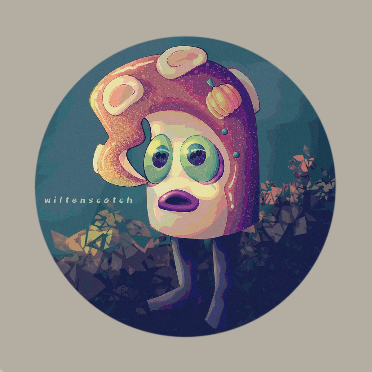 Wilt3nsc0tch's tweet photo. 💫 A skrunkly lil Octo from Splatoon https://t.co/uQRs43dqrS