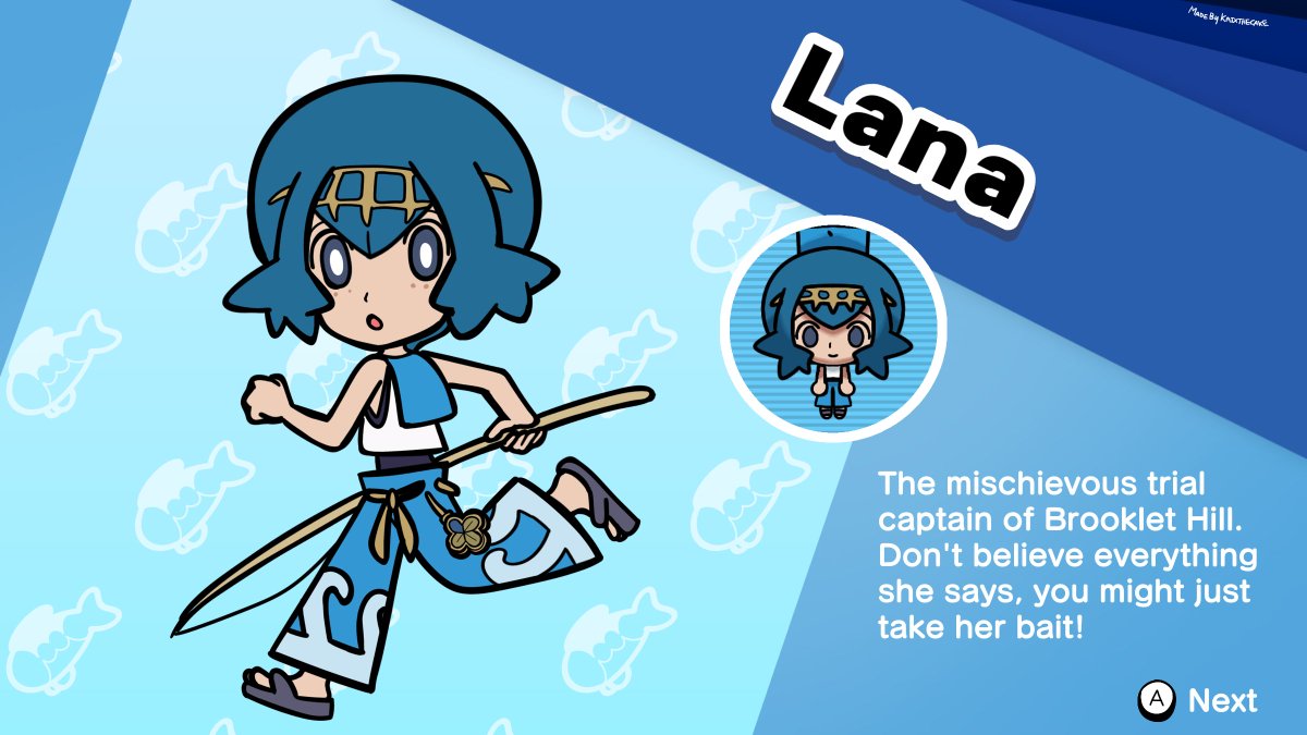 kaixthecake's tweet photo. okay where is Wario getting these people who the hell is Lana #pokemon #warioware https://t.co/OgAmvbmqIa