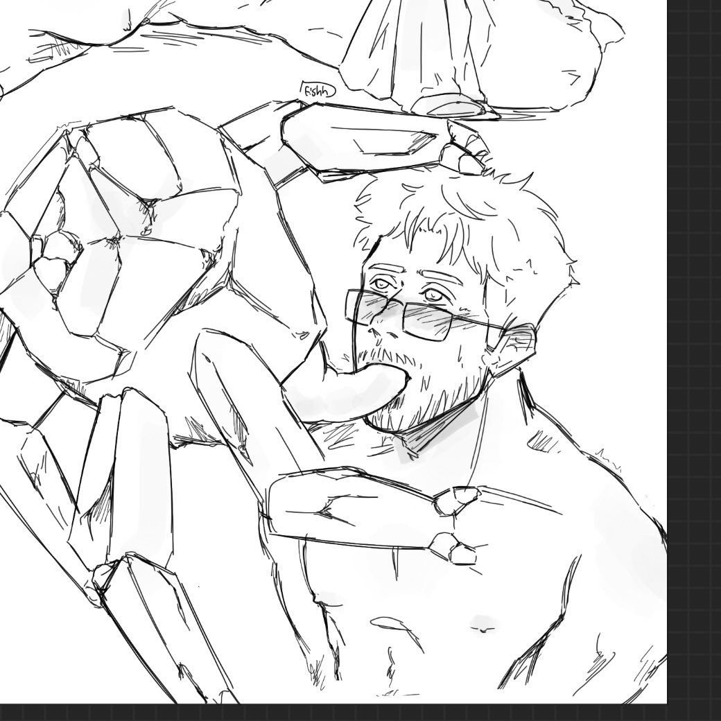 Jawlessfishh's tweet photo. How to shut up grumpy angry stupid scientist (wip that I shaded cause I couldn’t resist) #gracerocky #phm https://t.co/DDTaaEzlzR