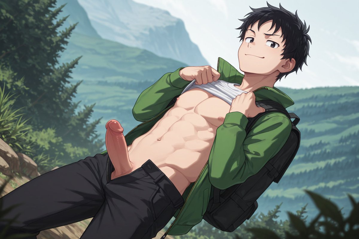 DantaFing's tweet photo. Akira Tendou | Zom 100

#AIイケメン部 #NSFW #gay #yaoi #AIart #AIイラスト https://t.co/WqDy70q0lI