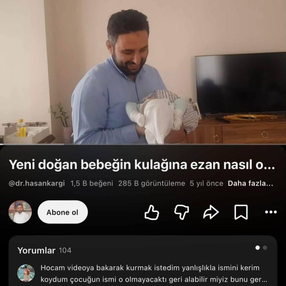 peteerr0's tweet photo. çocuğun kulağına ezan okumak için YouTube'a bakayım dedim yoruma bakın çabuk xjajdhwjshwj https://t.co/v9L3SfDHV4