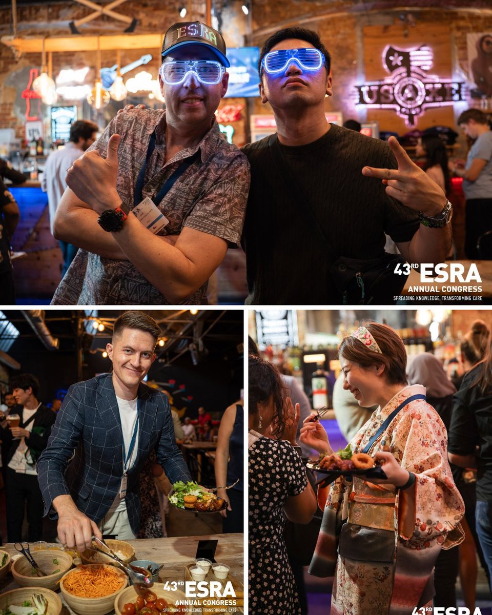 ESRA_Society's tweet photo. 👋 Yesterday, we closed ESRA 2026 with the Farewell Reception.

Thank you to everyone who made this congress unforgettable.

🇮🇹 See you in Bologna 2027.

#ESRA2026 #Bologna2027 https://t.co/7djNPfIBAA