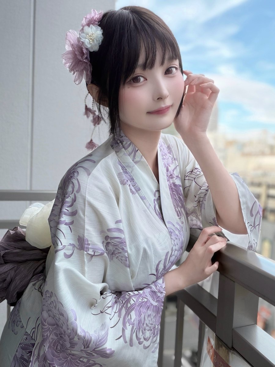 suzuran_ro's tweet photo. 浴衣どうかな？🌸 https://t.co/wu0fKWOxpI