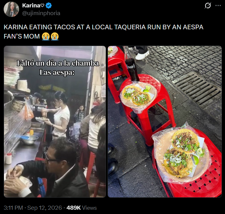 processic's tweet photo. ชุดนี้ที่ไปกินทาโก้ริมทาง https://t.co/MH7lvzN4fG