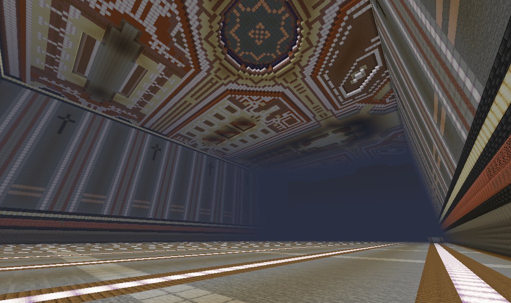 ActiniumSm's tweet photo. #minecraft #ごろごろ鯖
箱は完成
アイテムが引っ掛からないよう凹凸のない壁
天井も作る予定でしたが少しでも高さを稼ぎたいのと天井画みたいでおもしろいのでそのまま残すことに
どうせ立入禁止エリアになるのでいろいろと適当 https://t.co/4viZrX7vJ8