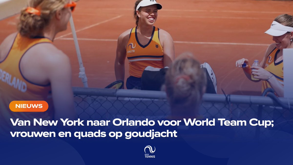 KNLTB's tweet photo. Na de US Open in New York reizen de rolstoeltennissers gelijk door naar Orlando voor de World Team Cup. Bij de vrouwen en de quads gaat Nederland voor niets minder dan goud terwijl de mannen hopen op een medaille. #rolstoeltennis #tennis #knltb
https://t.co/laXZDGZ8qo https://t.co/sIFnNNxywS