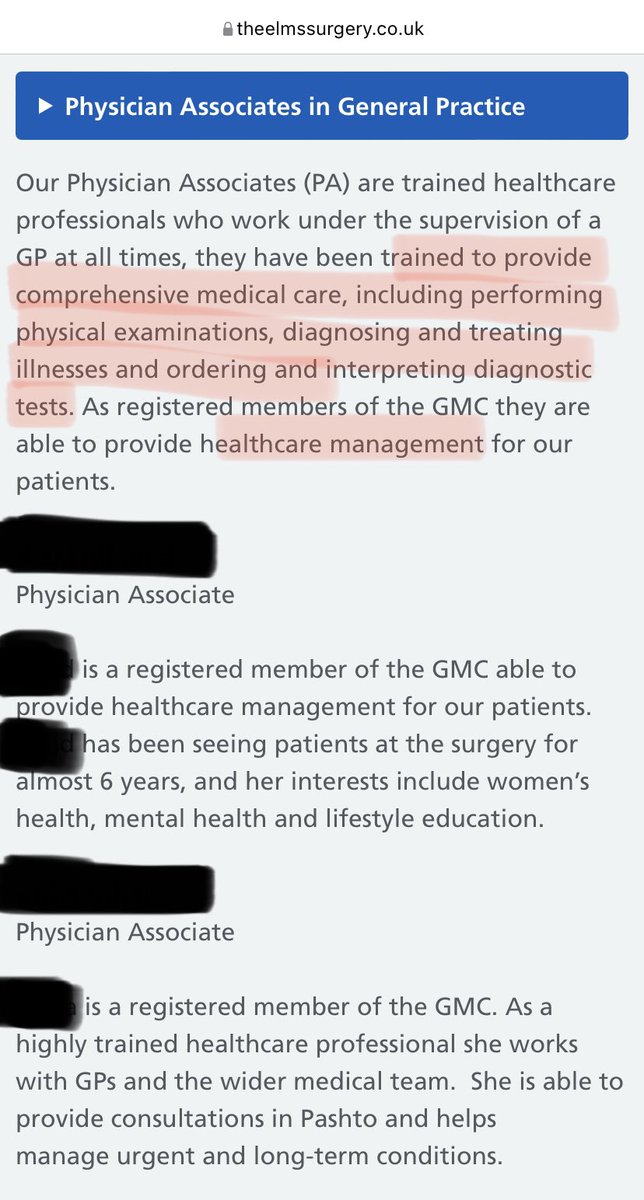 medicalmodelbri's tweet photo. Another advert from the Elms Medical Practice in Watford 

This will be the 6th PA , they’ll be ‘supervised’ by 3 GPs to assess and manage undifferentiated patients 

https://t.co/wAsbLeOFxT https://t.co/k7LtjEVyIY