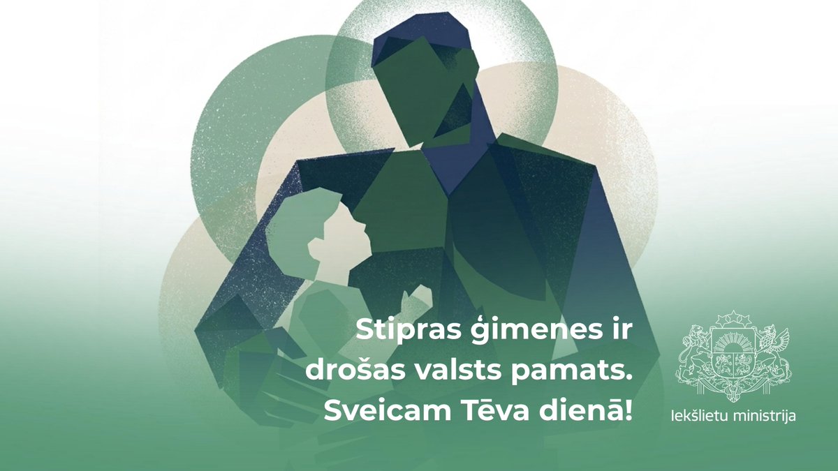 Iekslietas's tweet photo. Valsts drošība sākas ar drošību mājās, un tās pamats ir stipras ģimenes. Tēvi ir tie, kuri nereti veido šo neredzamo, bet tik ļoti svarīgo vairogu – gan sniedzot fizisku un emocionālu atbalstu, gan rādot piemēru un iedrošinot.

​Tētis ir drošā aizmugure, kas ļauj bērniem augt un atklāt pasauli ar pārliecību, ka vienmēr būs vieta, kur atgriezties un justies pasargātam.

​Paldies katram tēvam, kurš ar savu rīcību, klātbūtni un rūpēm veido stipru un drošu ģimeni! Jūsu spēks ir arī mūsu sabiedrības spēks.

​Lai neizsīkstoša enerģija, izturība un sirds siltums, sargājot savus mīļos!

#fathersday