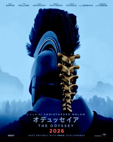 Tmovie12's tweet photo. 9/12「オデュッセイア」2026年

激戦のトロイア戦争やギリシャの神々と接する苦難の旅路、荒れる海原に呑まれる帆船など圧倒的なスケールの172分。
ノーラン作品おなじみの俳優が次々と登場し、さながら同窓会のようでそれも楽しい。
壮大な古代ギリシャ叙事詩をこの時間に詰め込む力技はさすが。 https://t.co/fL1KyS3eS4