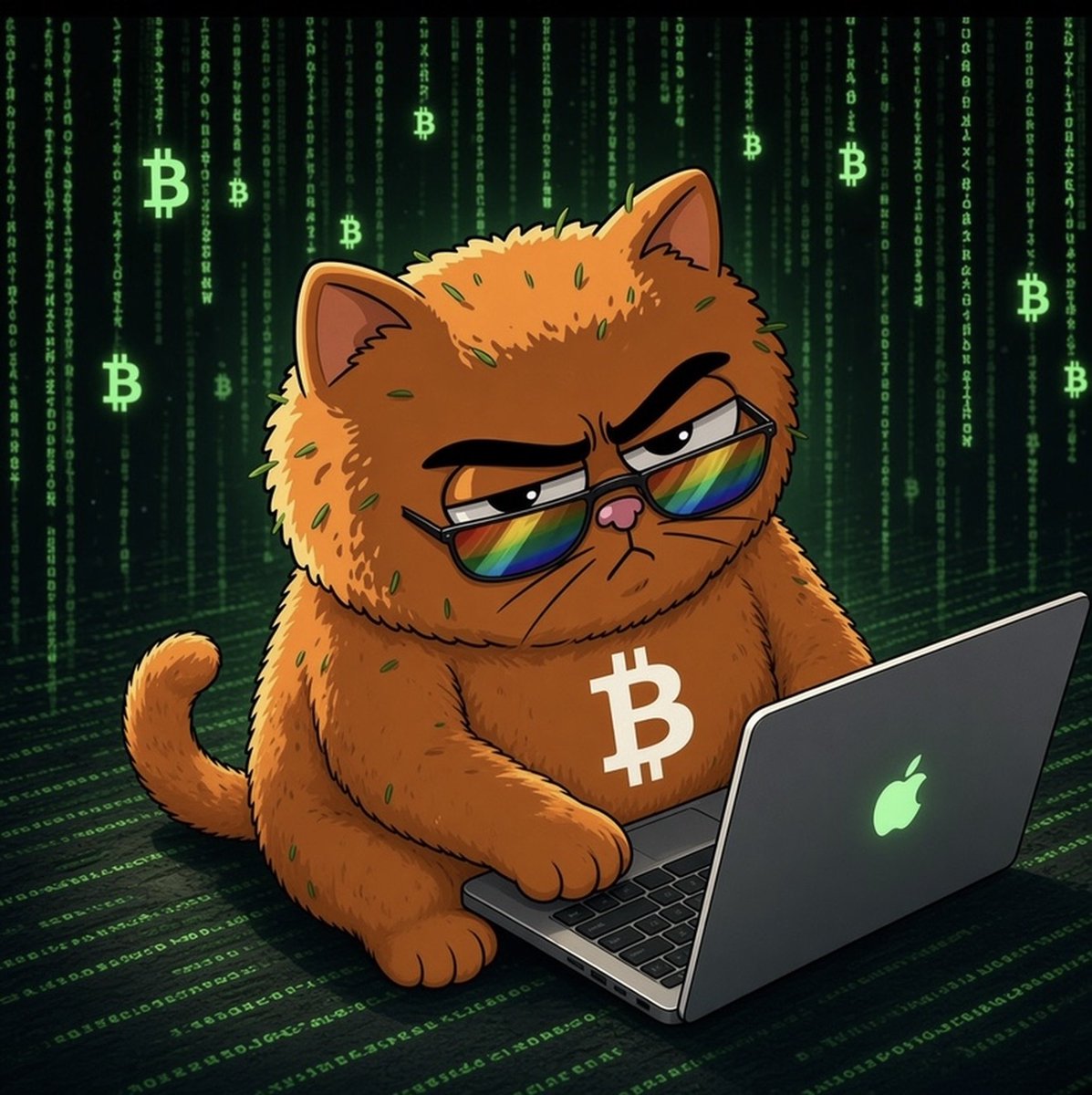 BitCatonStonk's tweet photo. spending my Sunday coding more easter eggs https://t.co/ASXGWH8nu3