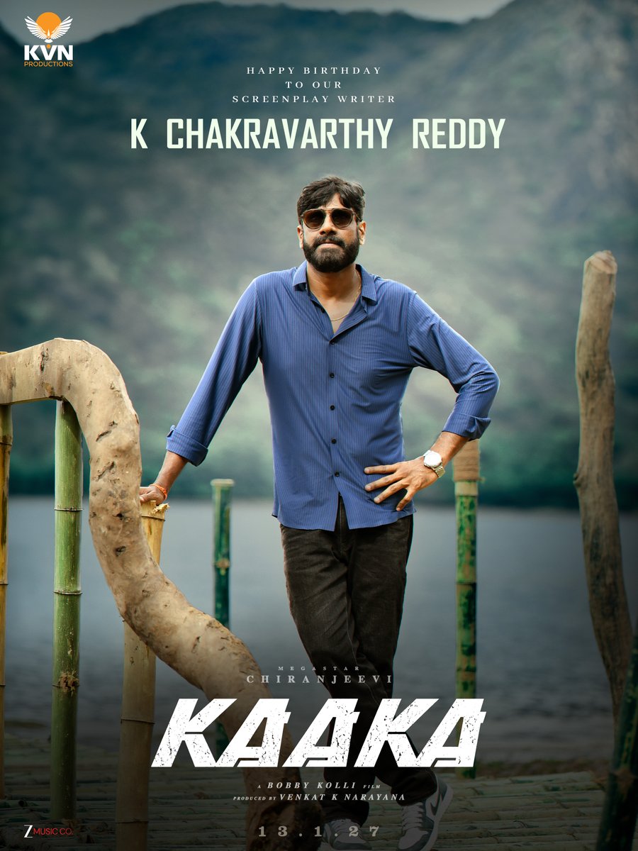 KaakaMovie's tweet photo. Happy Birthday to our brilliant screenplay writer @Chakrif1 ❤️‍🔥

#KAAKA - JANUARY 13, 2027 🔥 https://t.co/TkkVjmCk5c