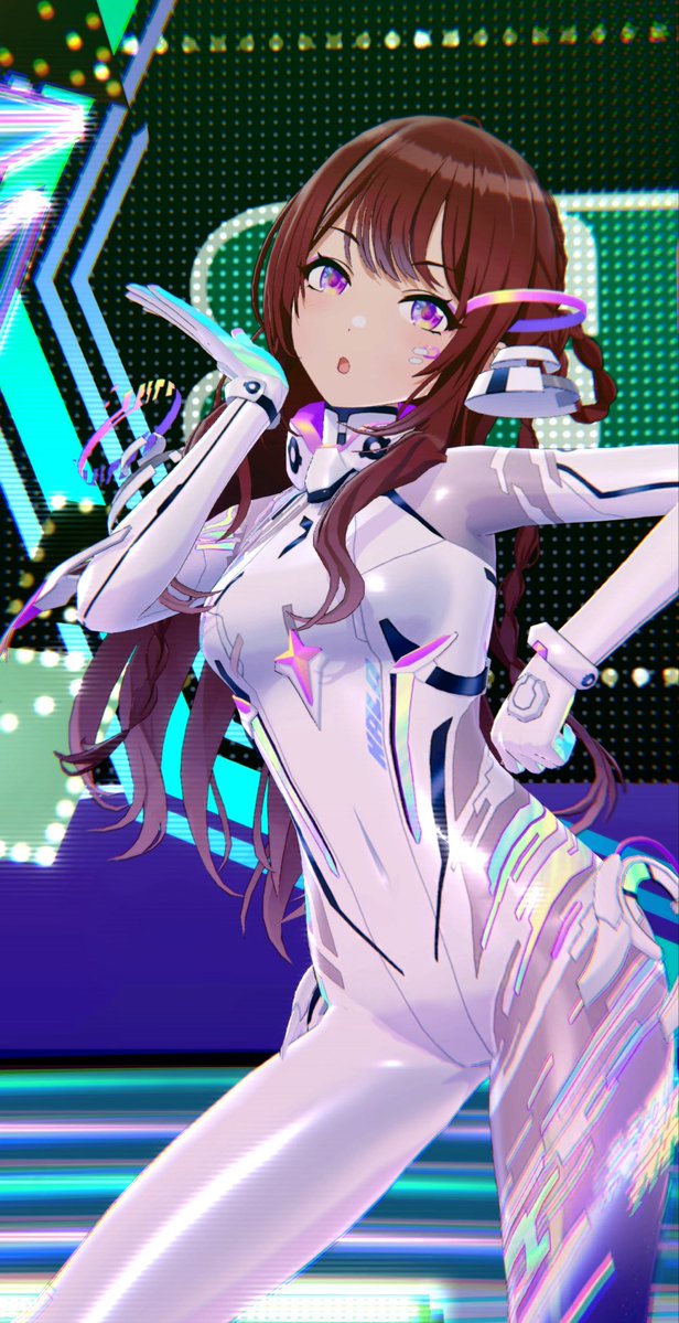 ofOyhqu4Nq83028's tweet photo. この甘奈の衣装パイロットスーツ感あって好きだけど、ボディライン凄すぎて毎回ビックリする https://t.co/Or6qdVmWen