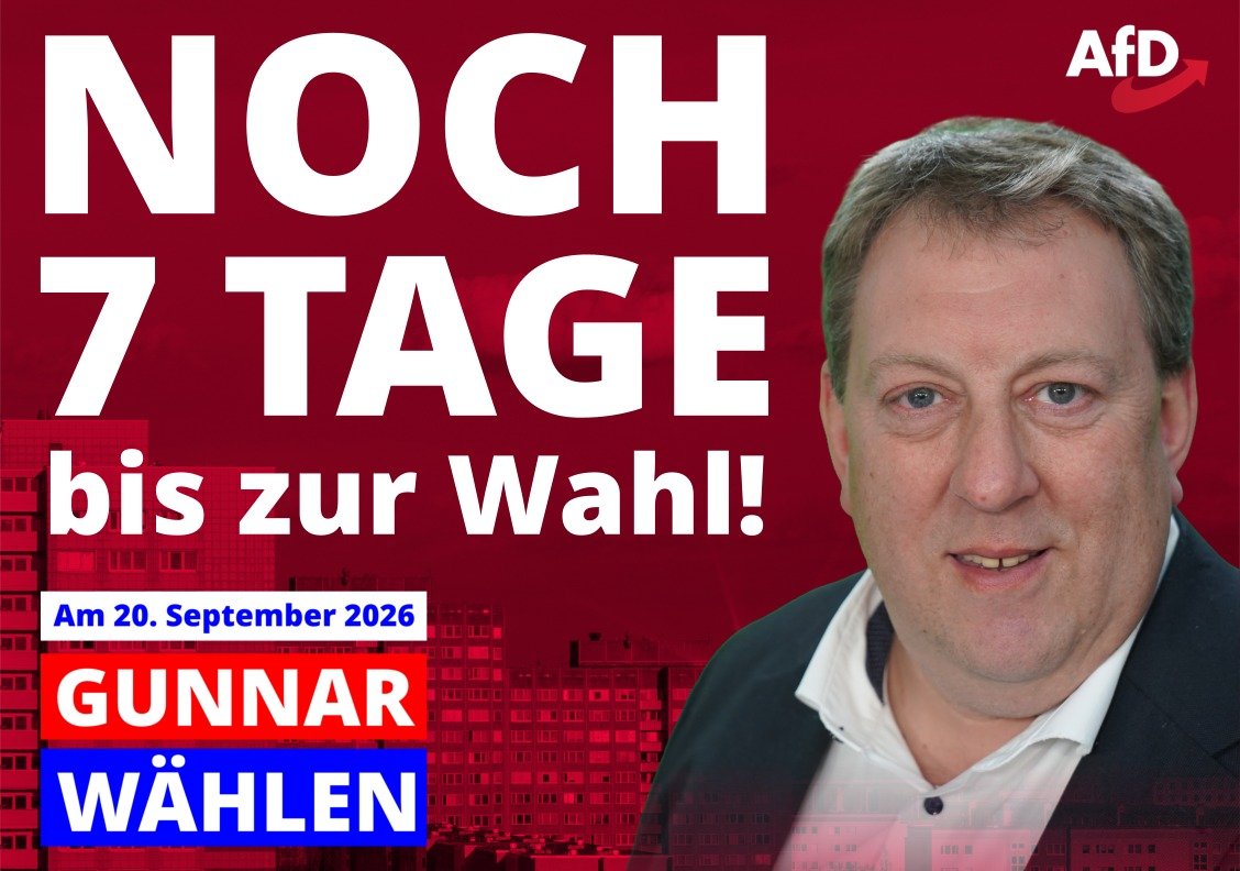 AfDLindemann's tweet photo. Am 20. September #AfD. https://t.co/boaNWu7vIb