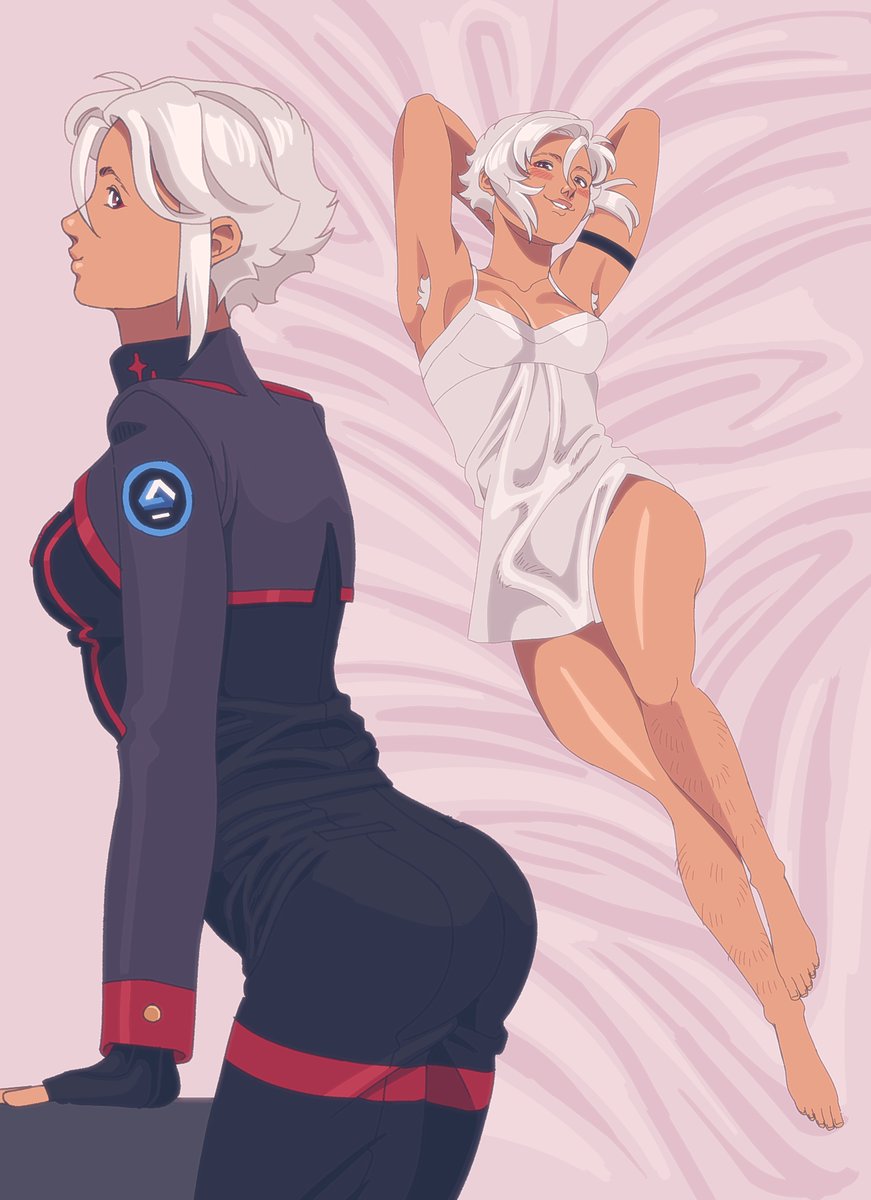 himevisions's tweet photo. uniform on/off #signalis https://t.co/oufMlVKOaE