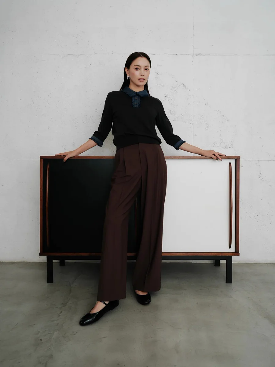 UNITED ARROWS 襟付きリブニット ブラック UNITED ARROWS ｜ユナイテッドアローズ on X: 