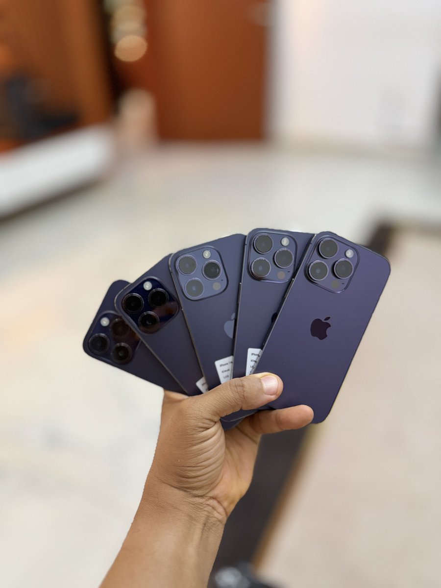 dabz_global's tweet photo. Restock‼️Premium foreign used iPhone 14 Pro 128gb eSIM 🇺🇸 || untampered stock|| grade A++ 

Price: N550,000

Dabz Global; Suite C3 New Banex(beside banex micro finance bank ||opposite Broadway BW restaurant)Wuse II, Abuja. call 08076709313/09078333831/ 08144343028 or whatsapp 08144343028 

Nationwide Delivery 🚚📦