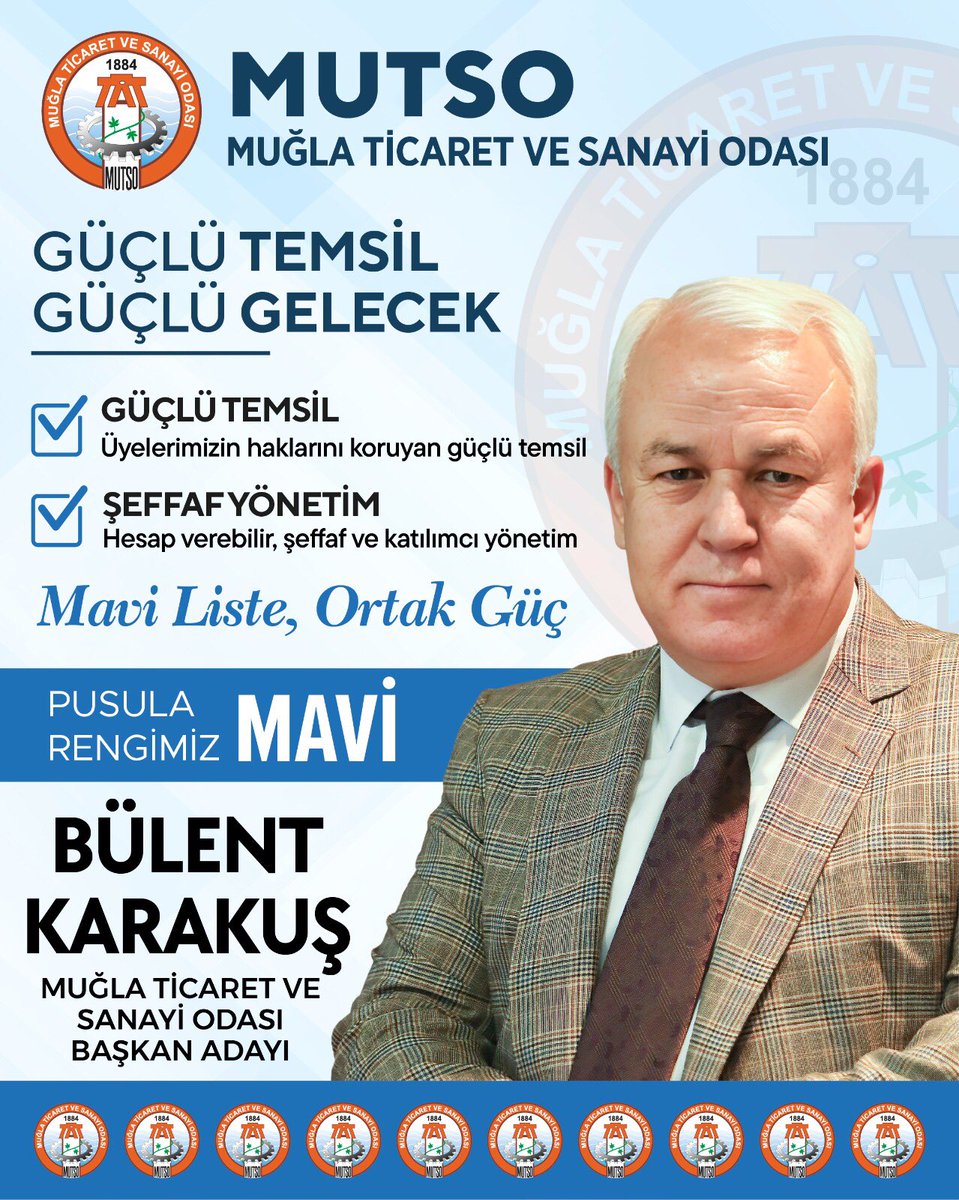 bulent48karakus's tweet photo. Güçlü temsil, şeffaf yönetim ve ortak akılla Muğla'mızın geleceğini birlikte inşa ediyoruz!
Üyelerimizin haklarını koruyan, hesap verebilir yönetim anlayışımızla yola devam.
Pusula rengimiz MAVİ!
#MUTSO #BülentKarakuş #GüçlüBirMuğlaİçinMavi
#MaviListe #Muğla https://t.co/Tztyh0pzWA