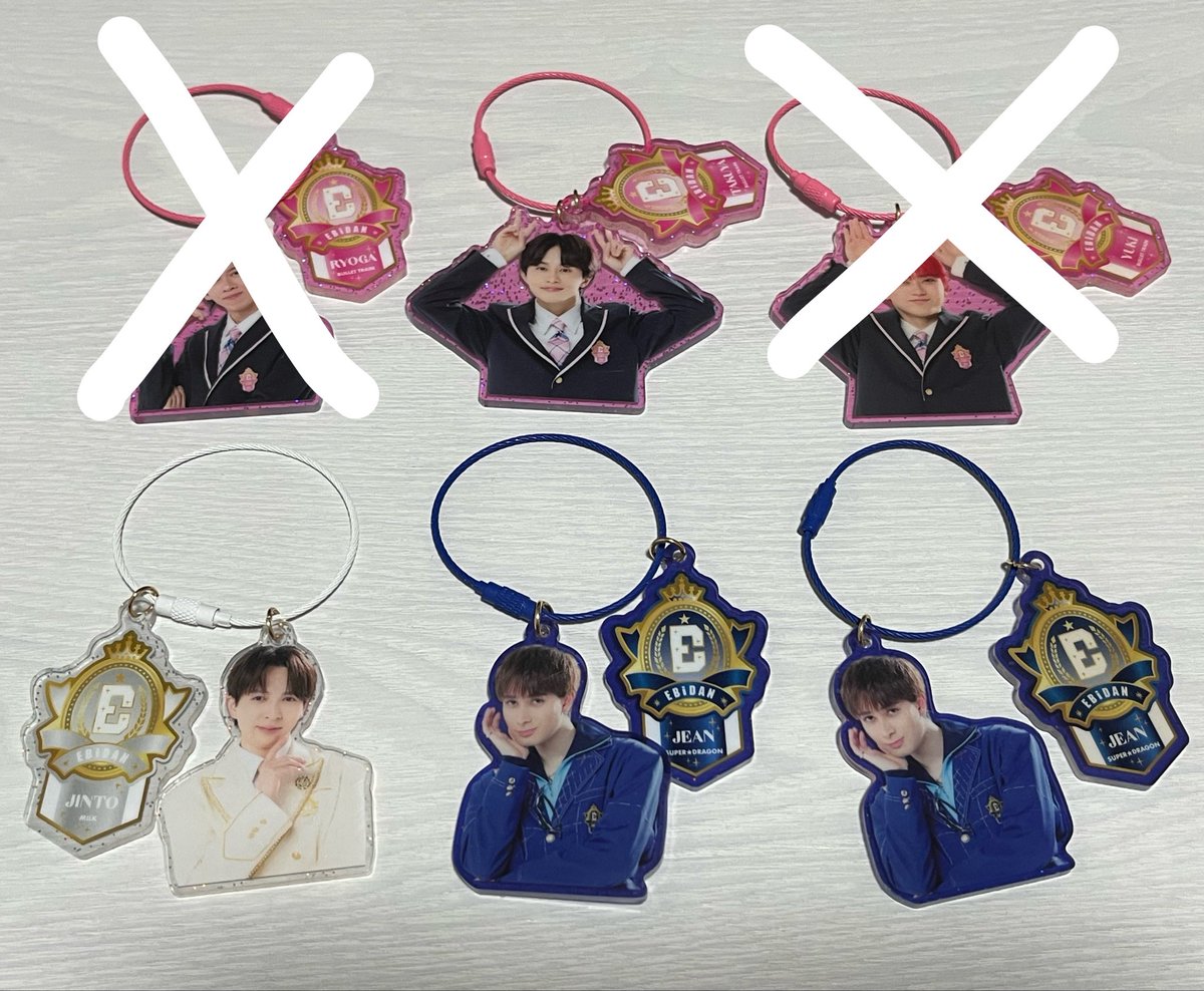 13_26a's tweet photo. EBiDAN THE LIVE 2026 15th Anniversary エビライ グッズ ランダムアクリルキーホルダー アクキー 交換

譲）
A ⭐️吉田仁人 ⭐️タクヤ ジャン海渡
D ⭐️アロハ TAKUYA SHOW

求）買取 ＞ 異種 アロハ なんでも検討します

⭐️は定価不可
他は定価以下🉑

別ポストミニフォトも合わせたお取引優先 https://t.co/8JoYXII5l7