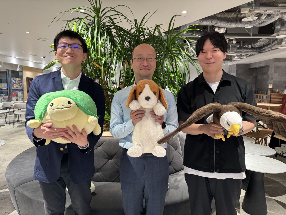 watanabe_1984's tweet photo. 棋界最先端、ありがとうございました！
面白い話ができたと思います❗️

#棋界最先端

※②ぬいぐるみのお忘れ物です。
心当たりの方は将棋ベアの本イベントチャット欄にお願いします。

https://t.co/329ScsaxyN https://t.co/9a2LXXUOMo