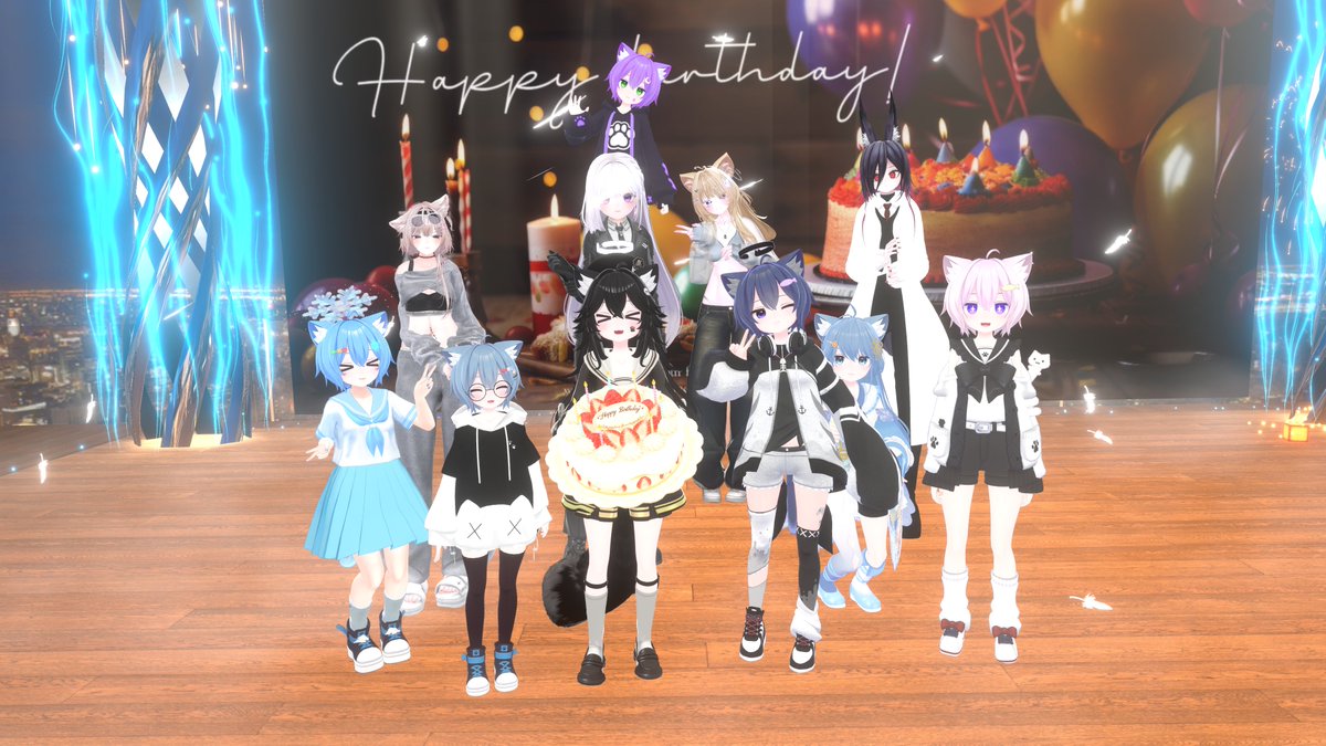 minamon_vrchat's tweet photo. 改めてもかもか誕生日おめでと～！！ https://t.co/RaRebv6Xej