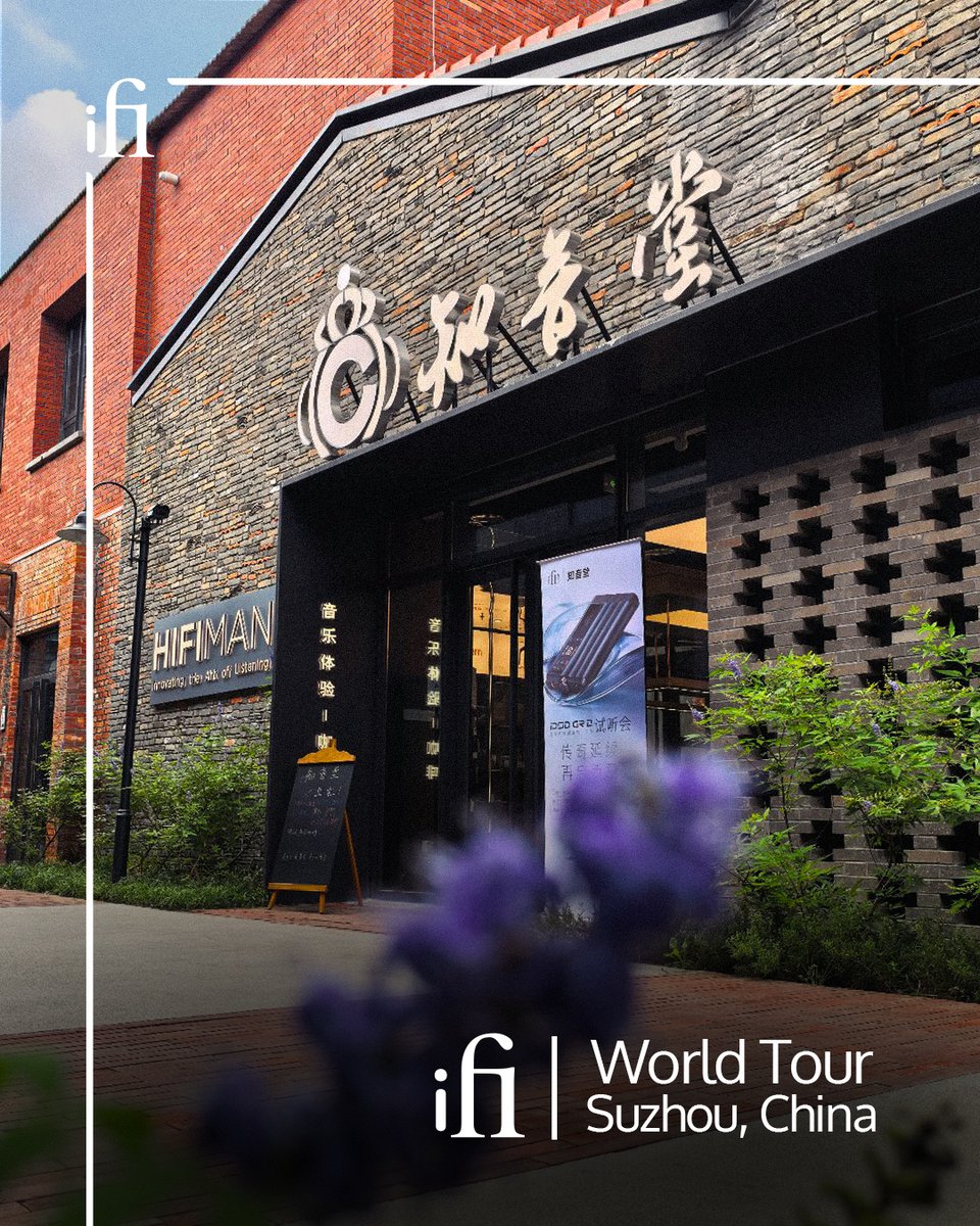 ifiaudio's tweet photo. We recently joined Zhiyintang in Suzhou for an iDSD GR 2 listening event 🎧A chance to listen to the iDSD GR 2, share impressions and experience it for themselves. https://t.co/RE0wpchJxM
