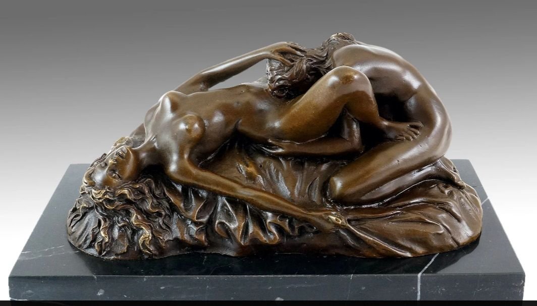 Respecteveryon's tweet photo. The Svairini—the liberated woman of the Kamasutra—embodies a woman unafraid of her own desire. Ancient, unapologetic, and free, that longing still echoes through the human body and soul today.
Credits: Rodin, Mavchi, Lambeaux, Pasquale Delor https://t.co/LDIxlGOv9I