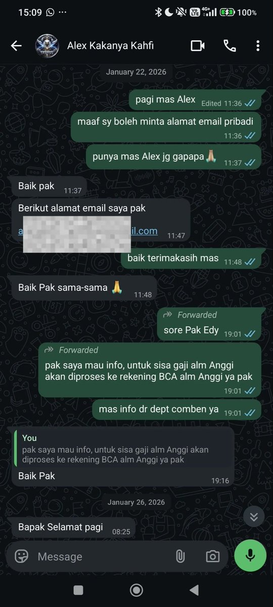 dearjwwnbin's tweet photo. @irajenar @hrdbacot tambahan ss chat AMnya sama pihak keluarganya https://t.co/dWN4sVpUX4
