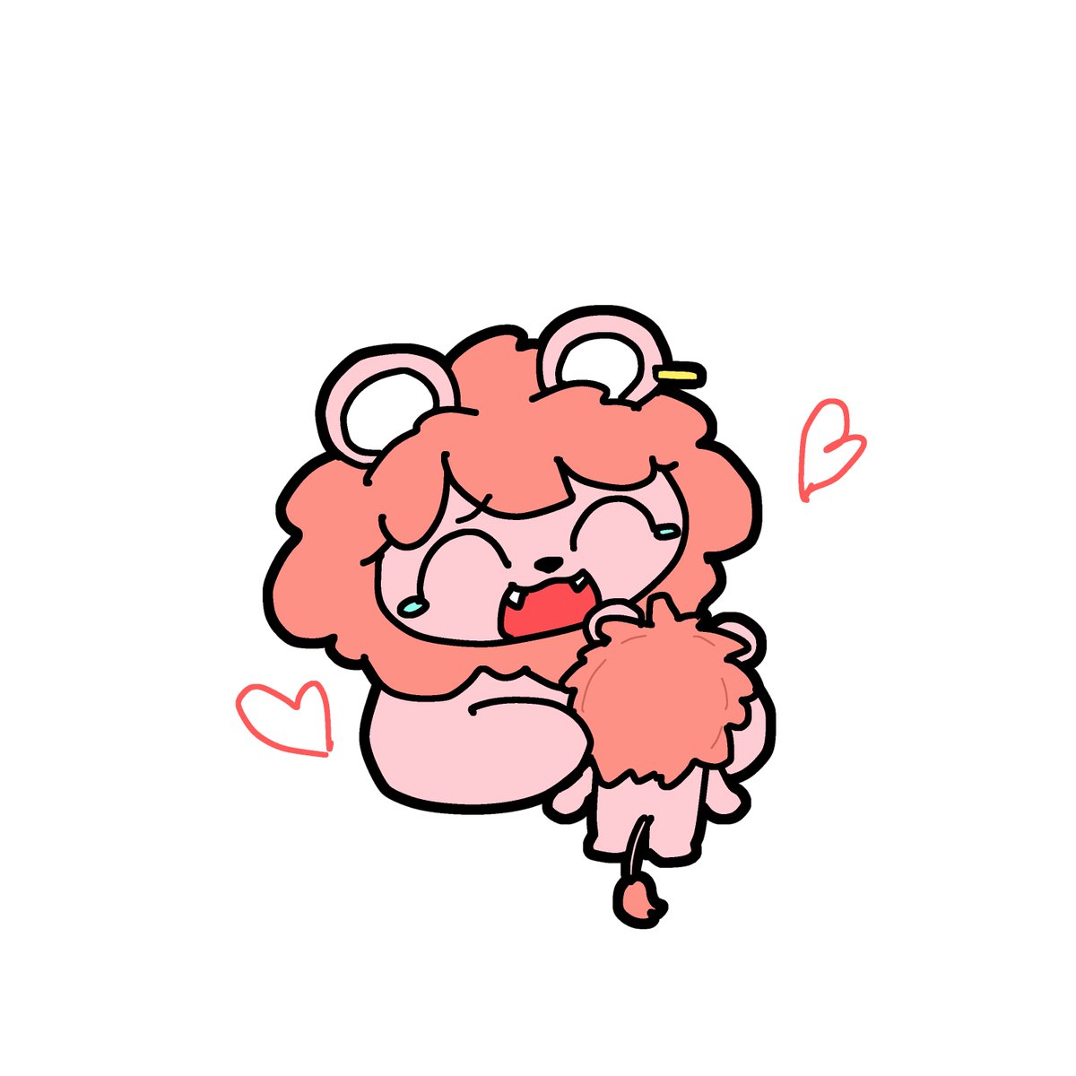 3kitty_milk's tweet photo. 🩷概念ぬい後頭部生えてる！良かったね！ https://t.co/Wfnzt7Q4M5