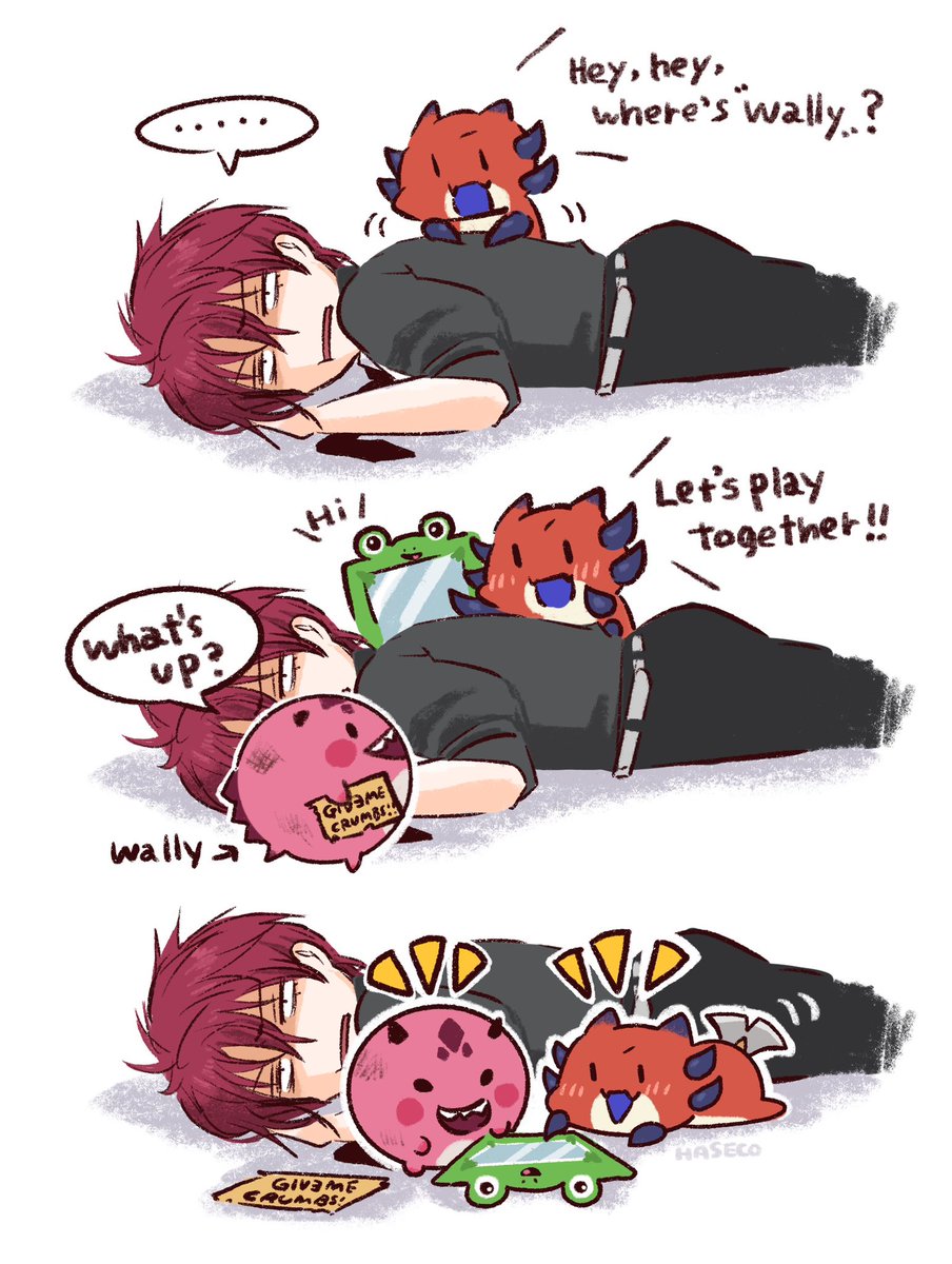 HASECO777's tweet photo. Hey,hey!!🐸✨ #JurasickArt https://t.co/aU3PQDfcYS