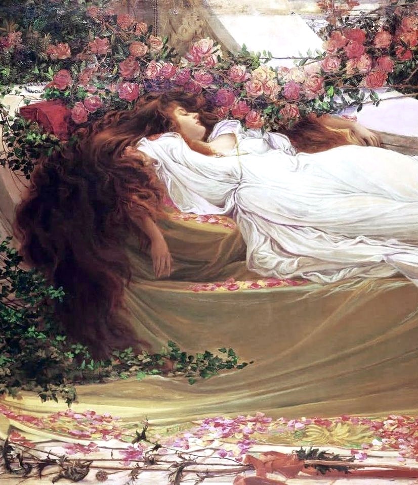 michiru_view's tweet photo. 🎨Thomas Ralph Spence
“The Sleeping Beauty”
(1892) https://t.co/uQScvKuzz6