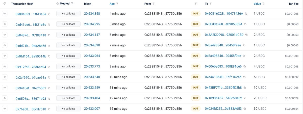 Crossbigshort's tweet photo. The sixth round of rewards has been sent.        

Check it out.

0x76a687f395b6c87697f54ae5337ddb442c2548c322b3ef361bc241d950cd7518

0x6506aabb43b77edc69acfeedf6533a4f8b5d6d395a6259cbae51ce9655671a93

0x9410ef095d620fe030202bae9f171b5da5b96c3dc99ffc663be607ae362f5561

0x2cf69038dba76f1298a85359c454390c2851305109c5f6f770ddfed1b7cae91a

0x912fd6e8c001f67c9d2f474015362b59aa290cd9251ff207449fb8dc78d6cb94

0x0fd164a16ea89cfac6dfaffc1b251c62e41e05d93e9e2c4d0698346a8a50014b

0x8437dbe7d0c5b8bd75e59bdbc64bb3fcbf2fb229add57fb3207c4f2d97f83418

0xd41de6b492b160d072877a3841550a8e6067831faa7431a62f613021f4f21e8c

0x08a653d006941160f6051f0b20b23f2816c91c3507186bc37e02b5111ffd3a5a