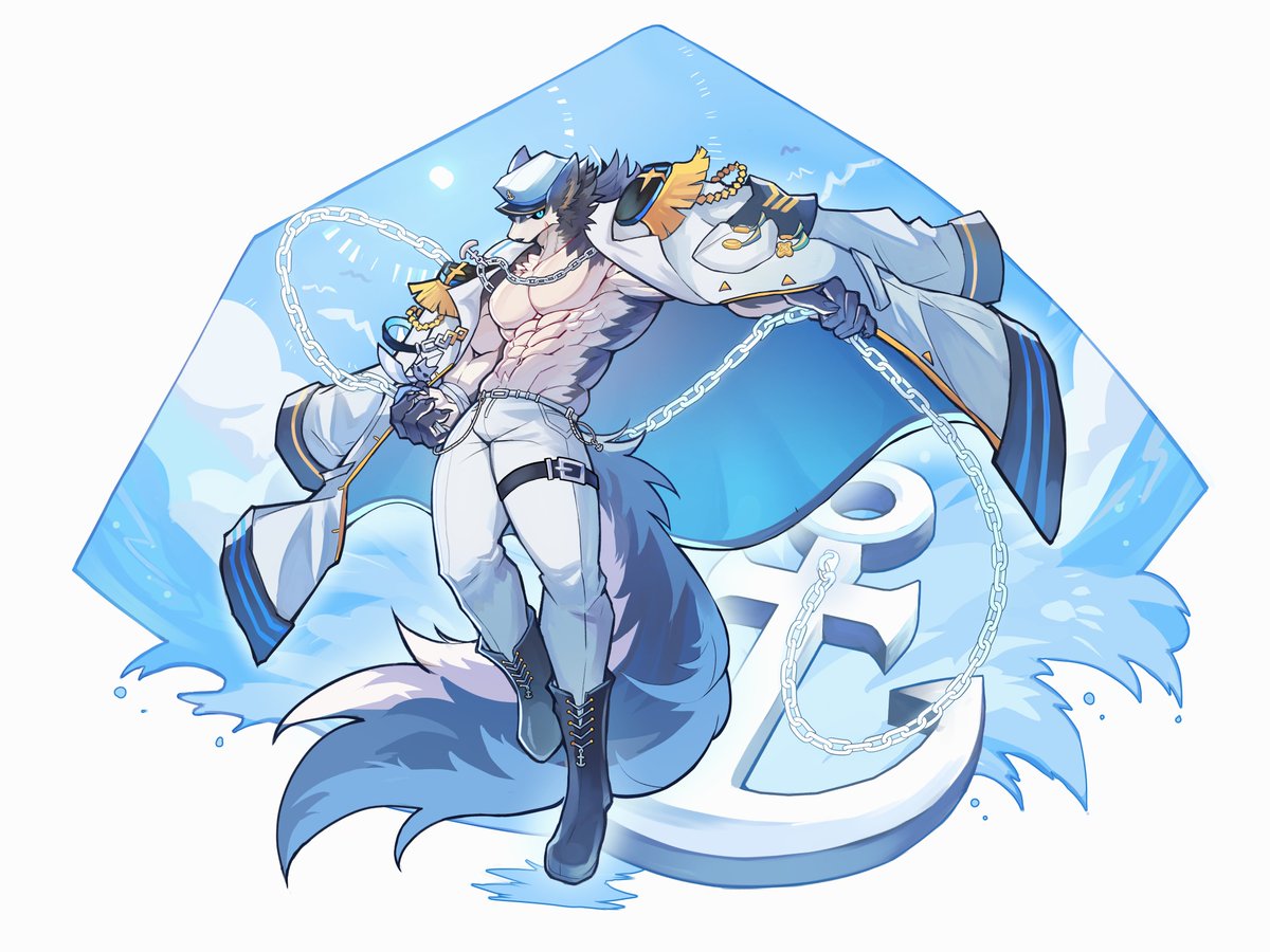 kongzorim's tweet photo. 🌊크론(Chrone) 전신 일러스트 작업했습니다! https://t.co/qVQUCelSIc