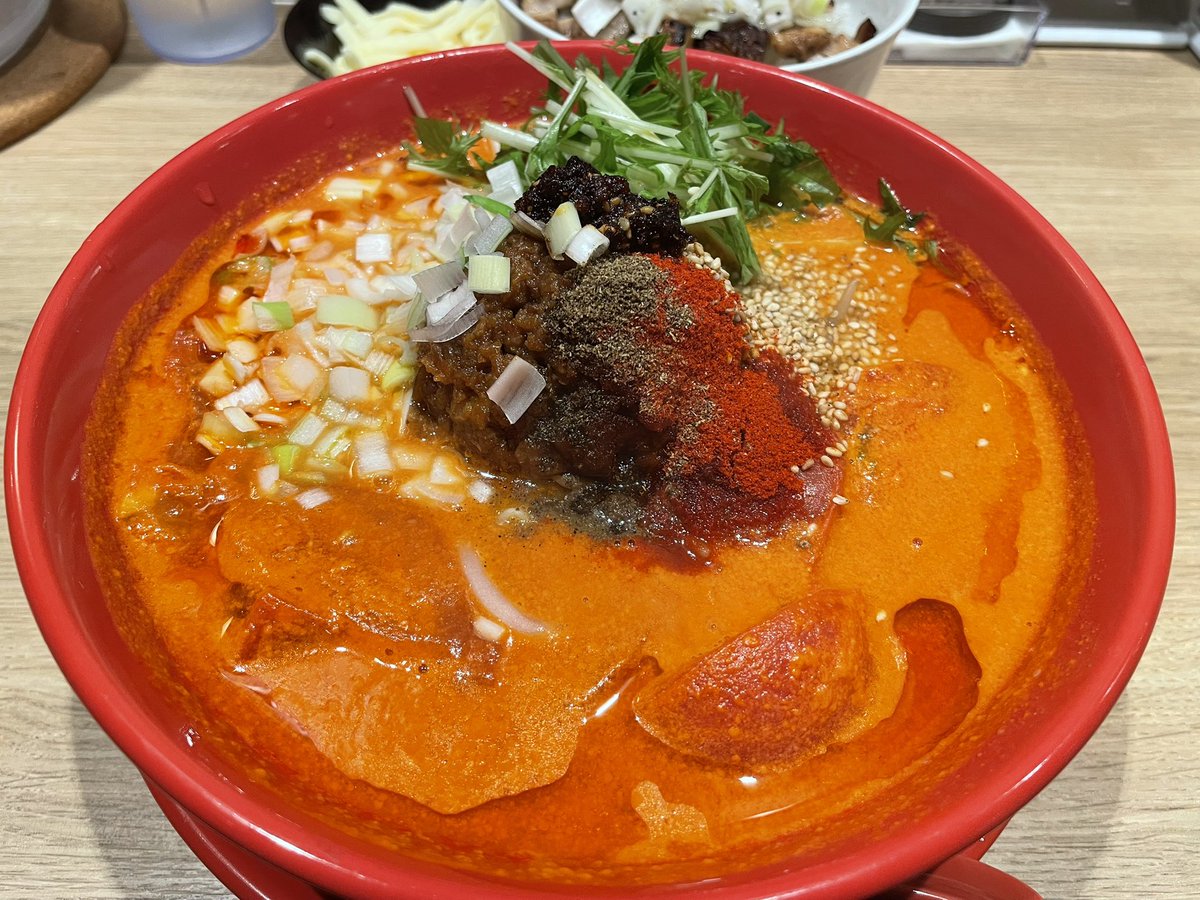 msc_masaf's tweet photo. トマト担々麺喰らいました。

#八戸 #輝輝 https://t.co/psK1kJzdeF